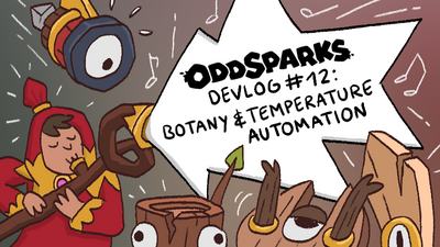 Oddsparks Devlog 12 (Thumbnail)