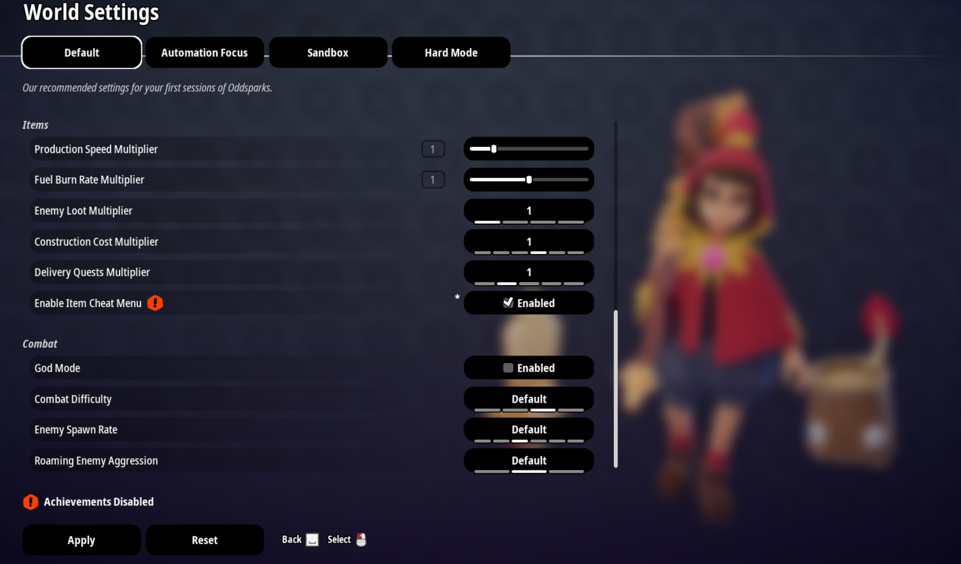 Oddsparks_Devlog_1-0-Release_CheatMenu